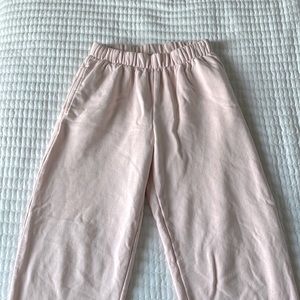 Brandy Melville Light Pink Sweatpants